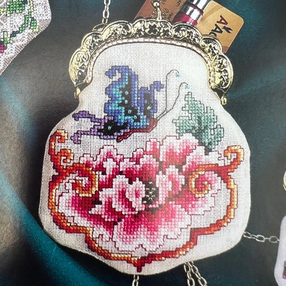 American School of Needlework Little Cross Stitch Purses Book Barbara Baatz 3739